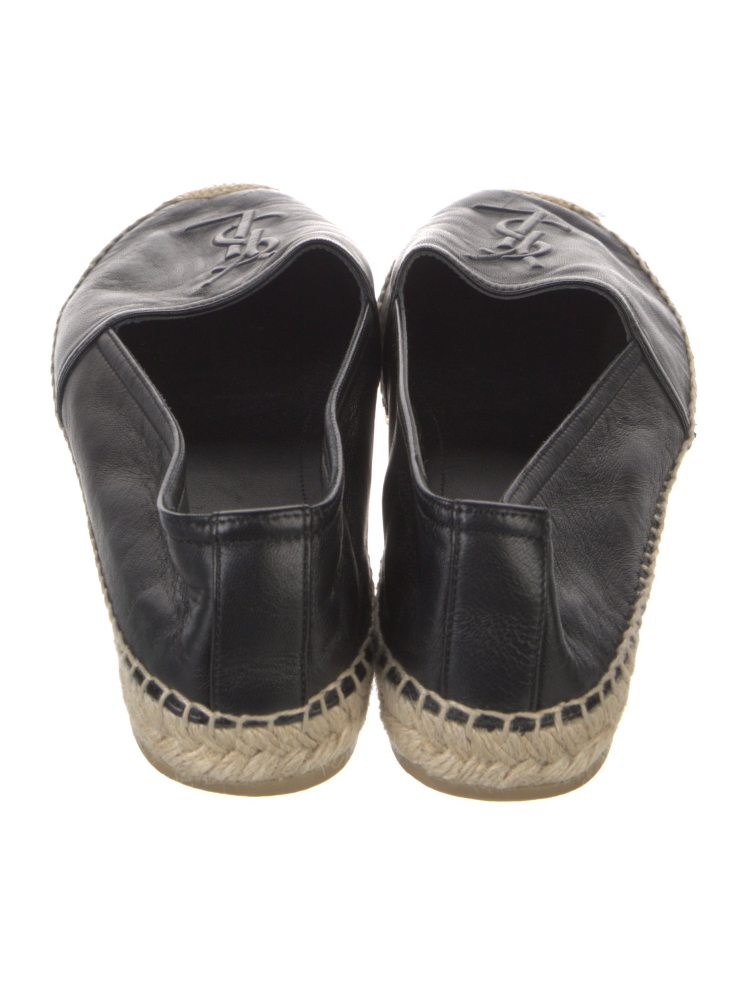 Saint Laurent Leather Espadrilles