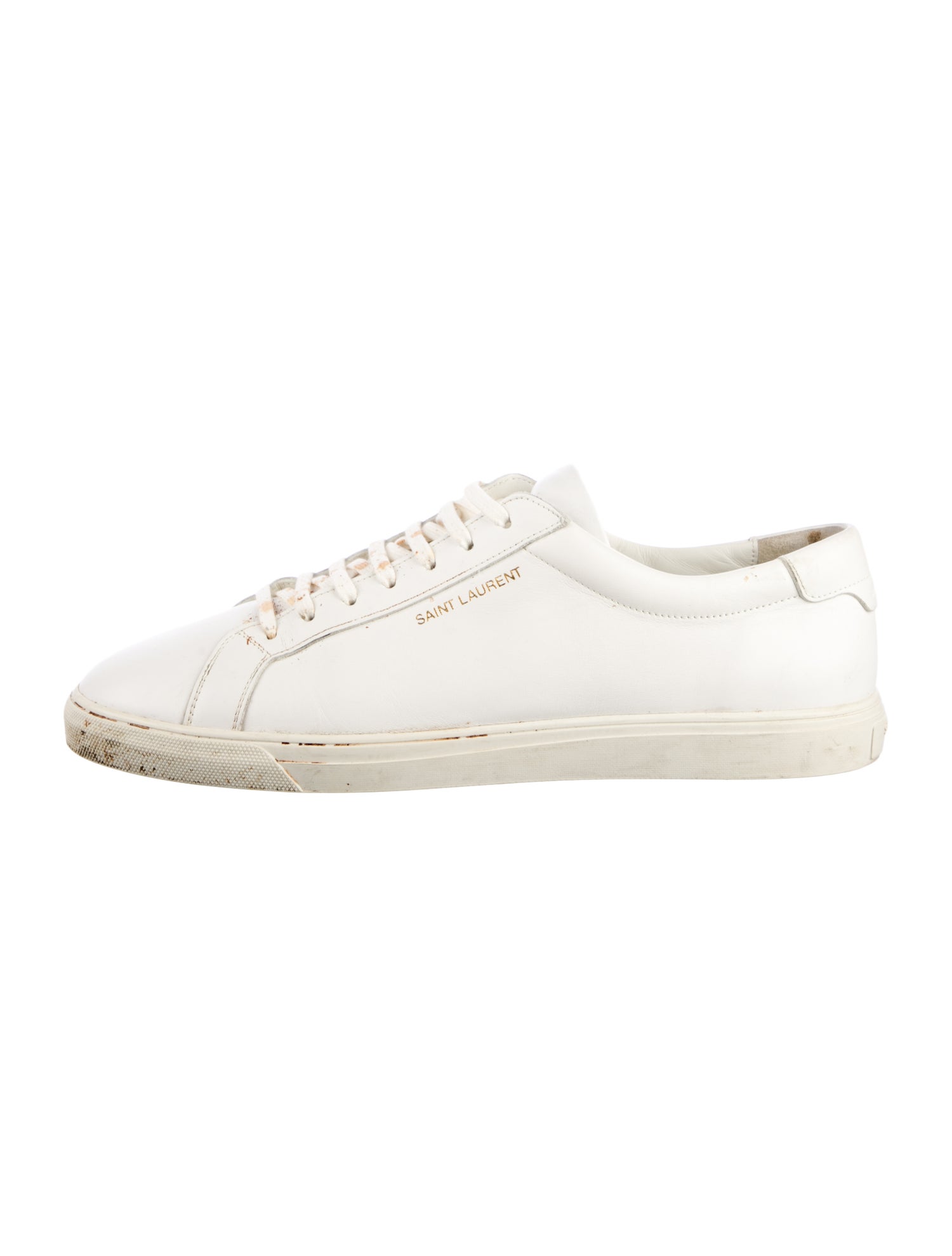 Saint Laurent Leather Sneakers