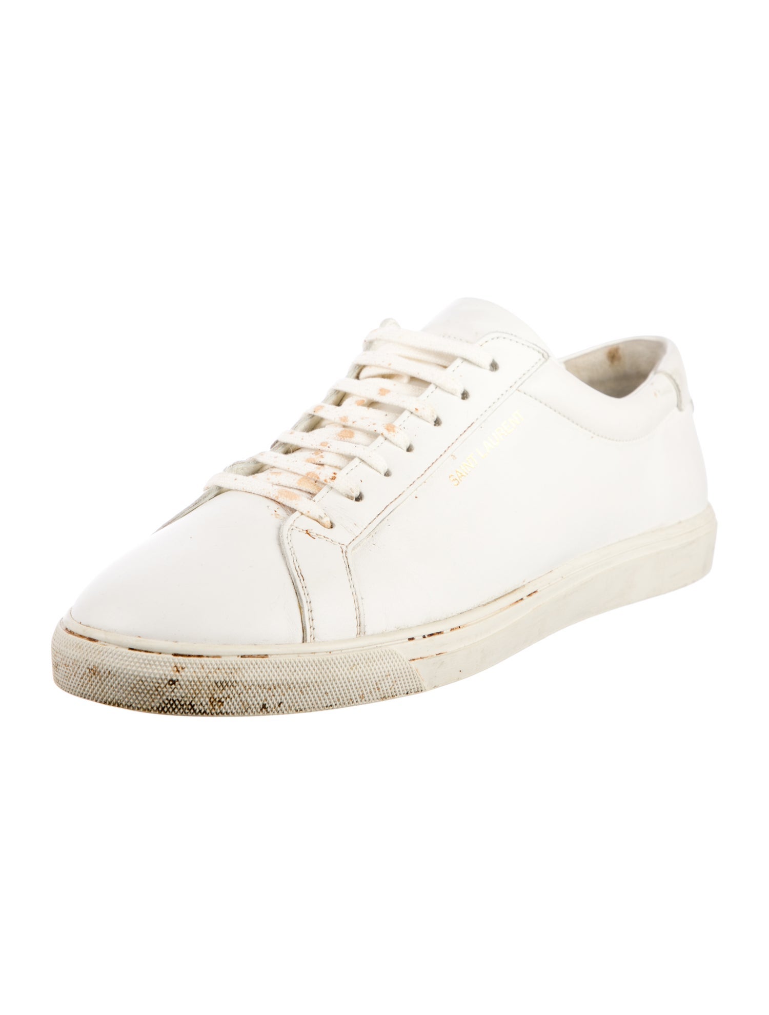 Saint Laurent Leather Sneakers