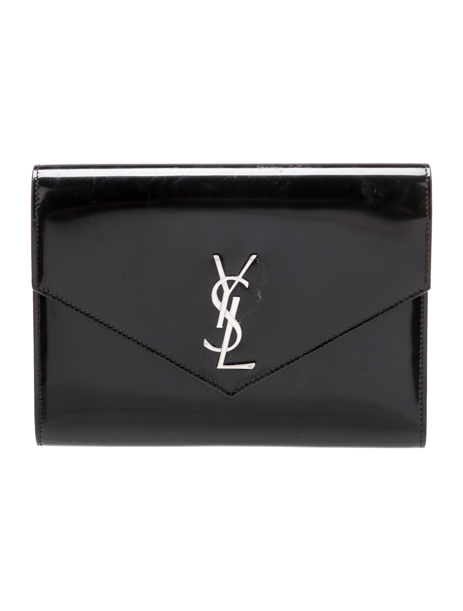 Saint Laurent Patent Leather Cassandre 2023