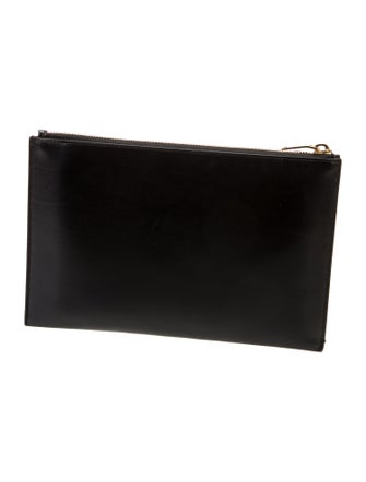 Saint Laurent Leather Clutch