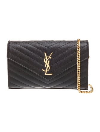 Saint Laurent Chevron Shoulder Bag