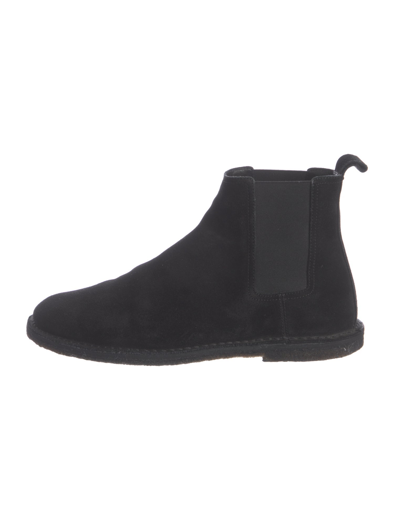Saint Laurent Suede Chelsea Boots