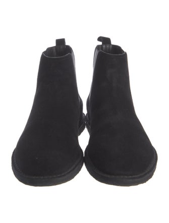 Saint Laurent Suede Chelsea Boots
