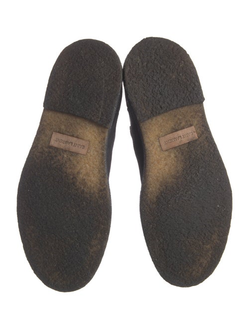 Saint Laurent Suede Chelsea Boots