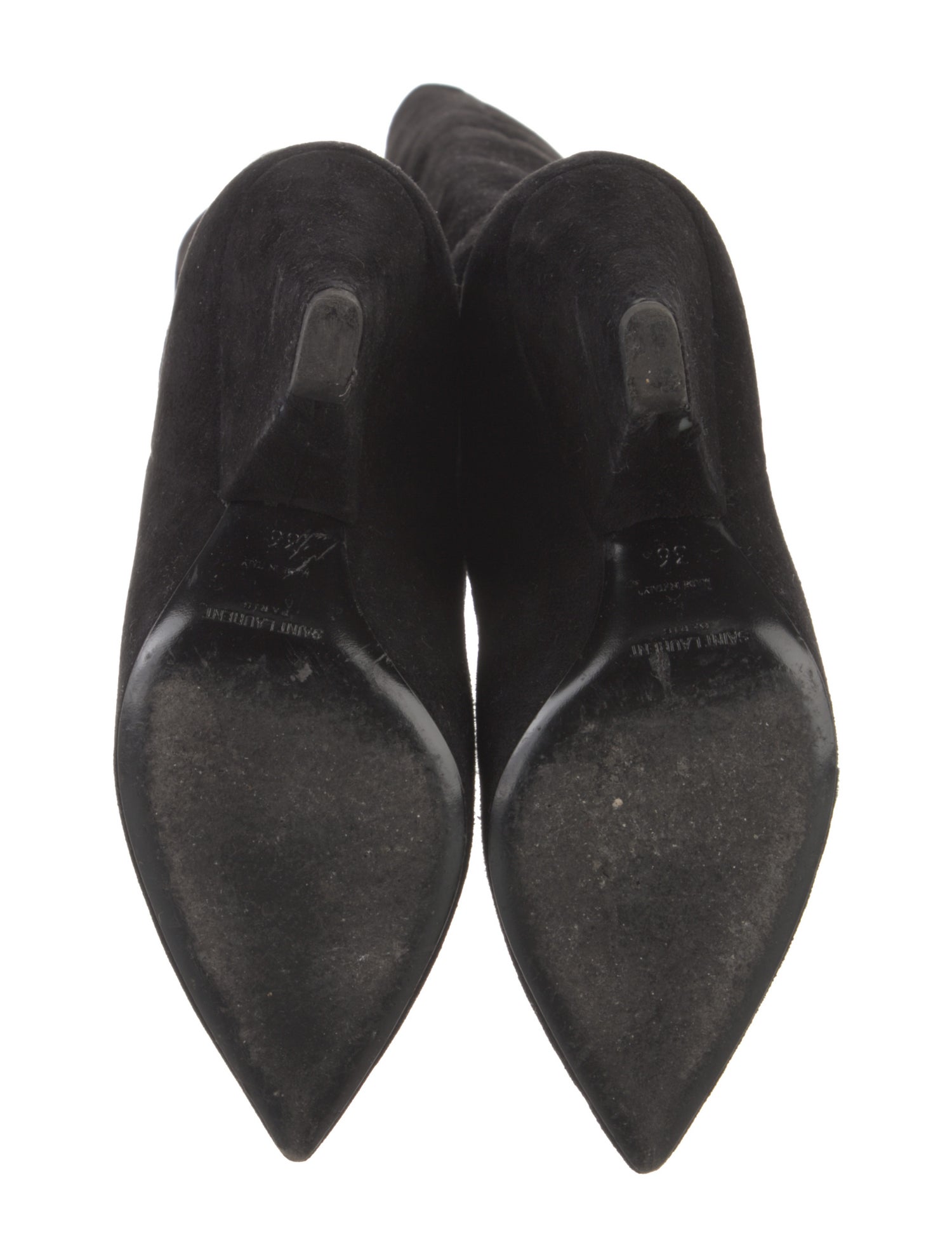 Saint Laurent Suede Boots