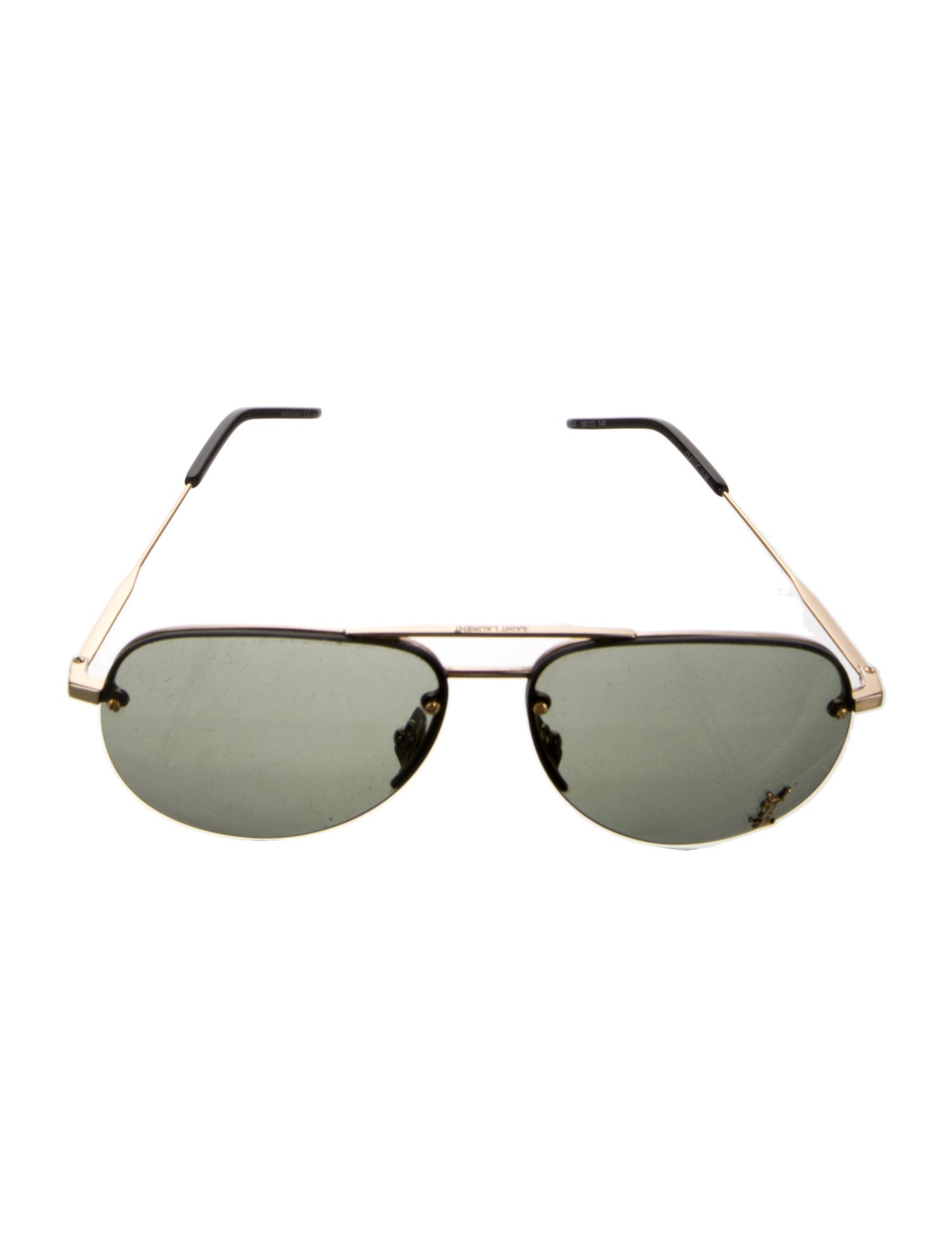 Saint Laurent Aviator Tinted Sunglasses