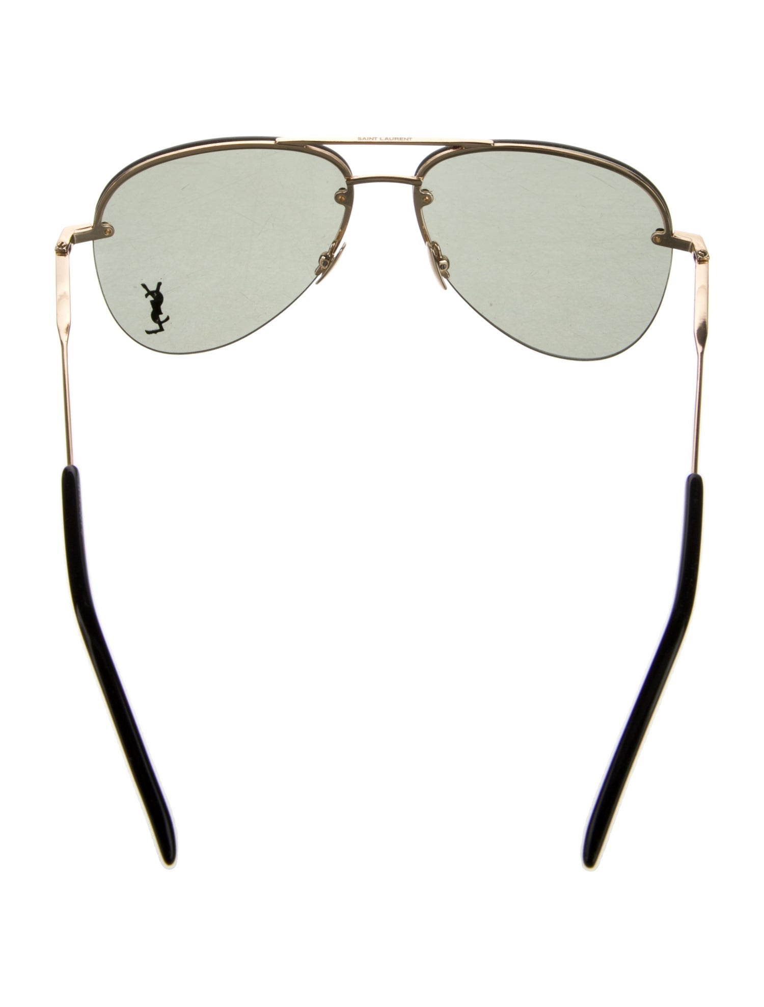 Saint Laurent Aviator Tinted Sunglasses