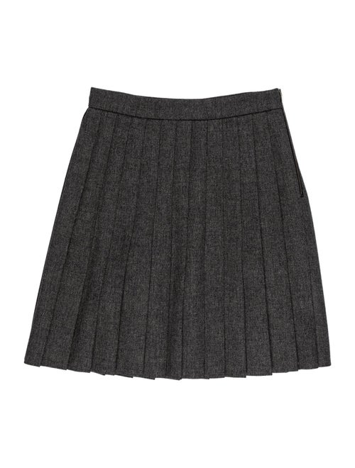 Saint Laurent Wool Mini Skirt