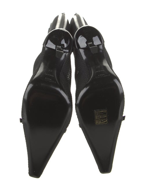 Saint Laurent Animal Print Sock Boots