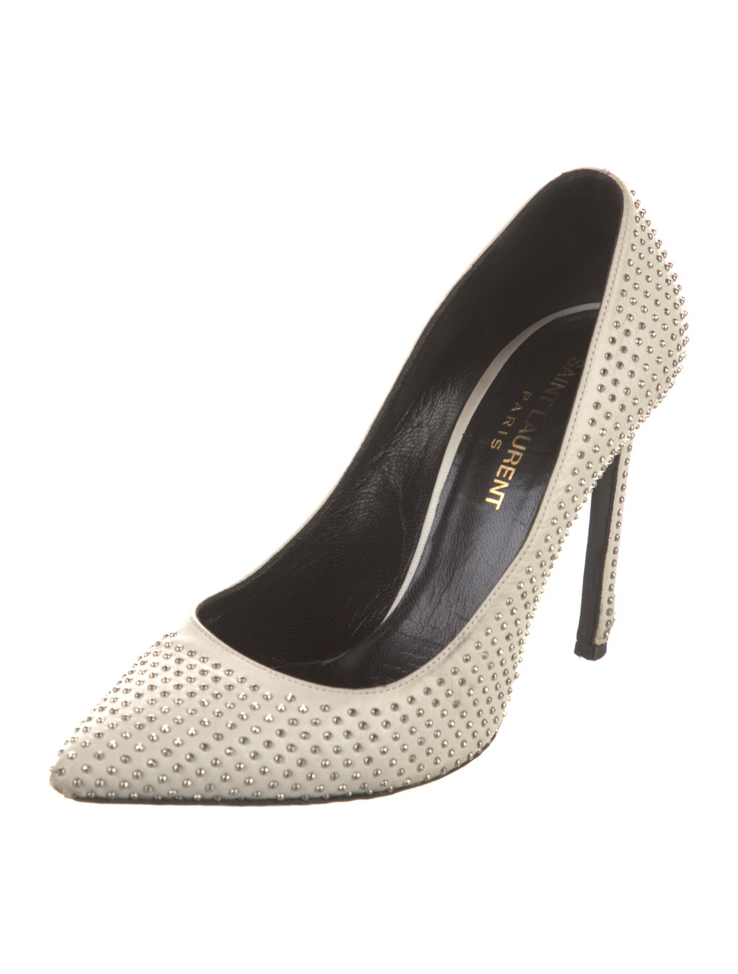 Saint Laurent Paris Leather Pumps