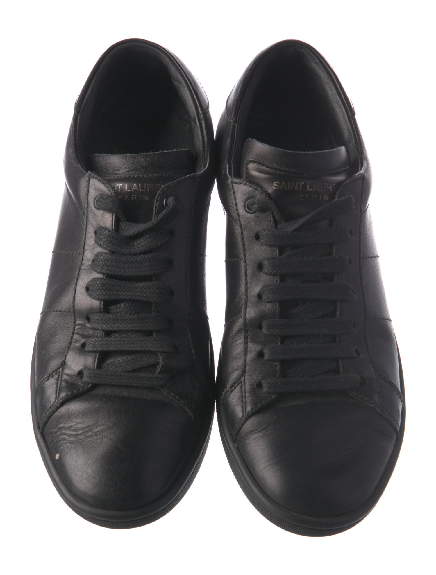 Saint Laurent Leather Sneakers