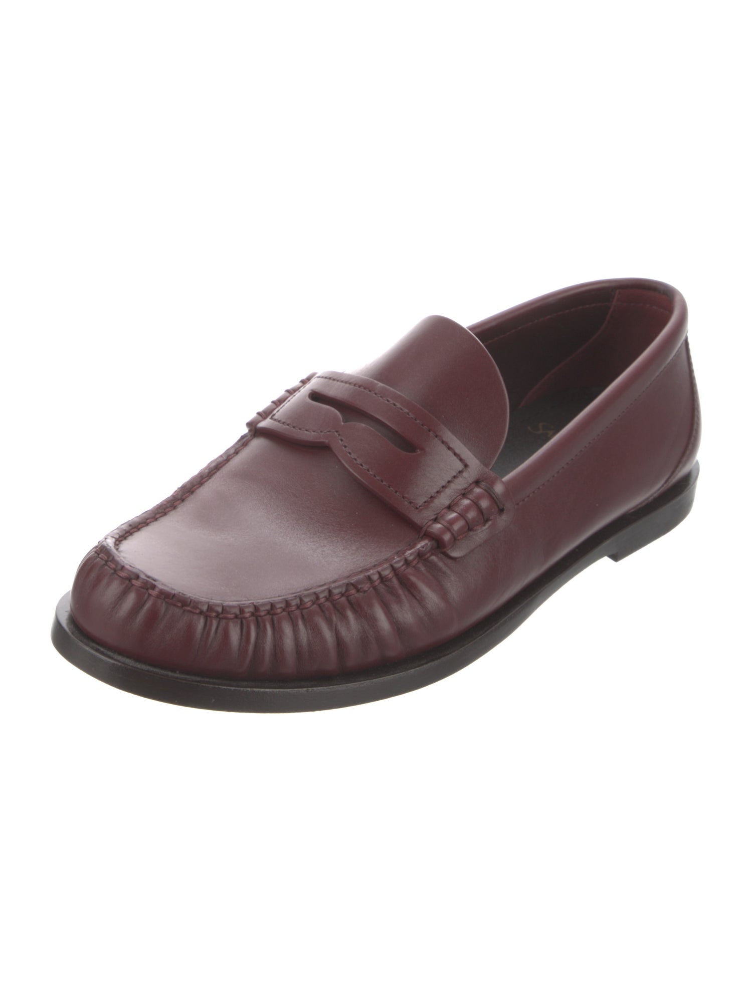 Saint Laurent Leather Loafers
