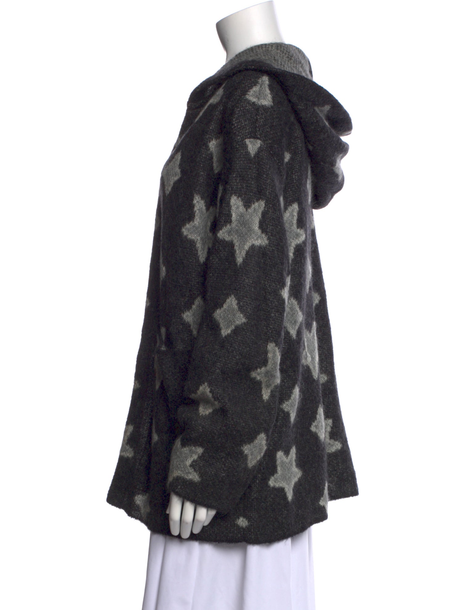 Saint Laurent Mohair Printed Sweater