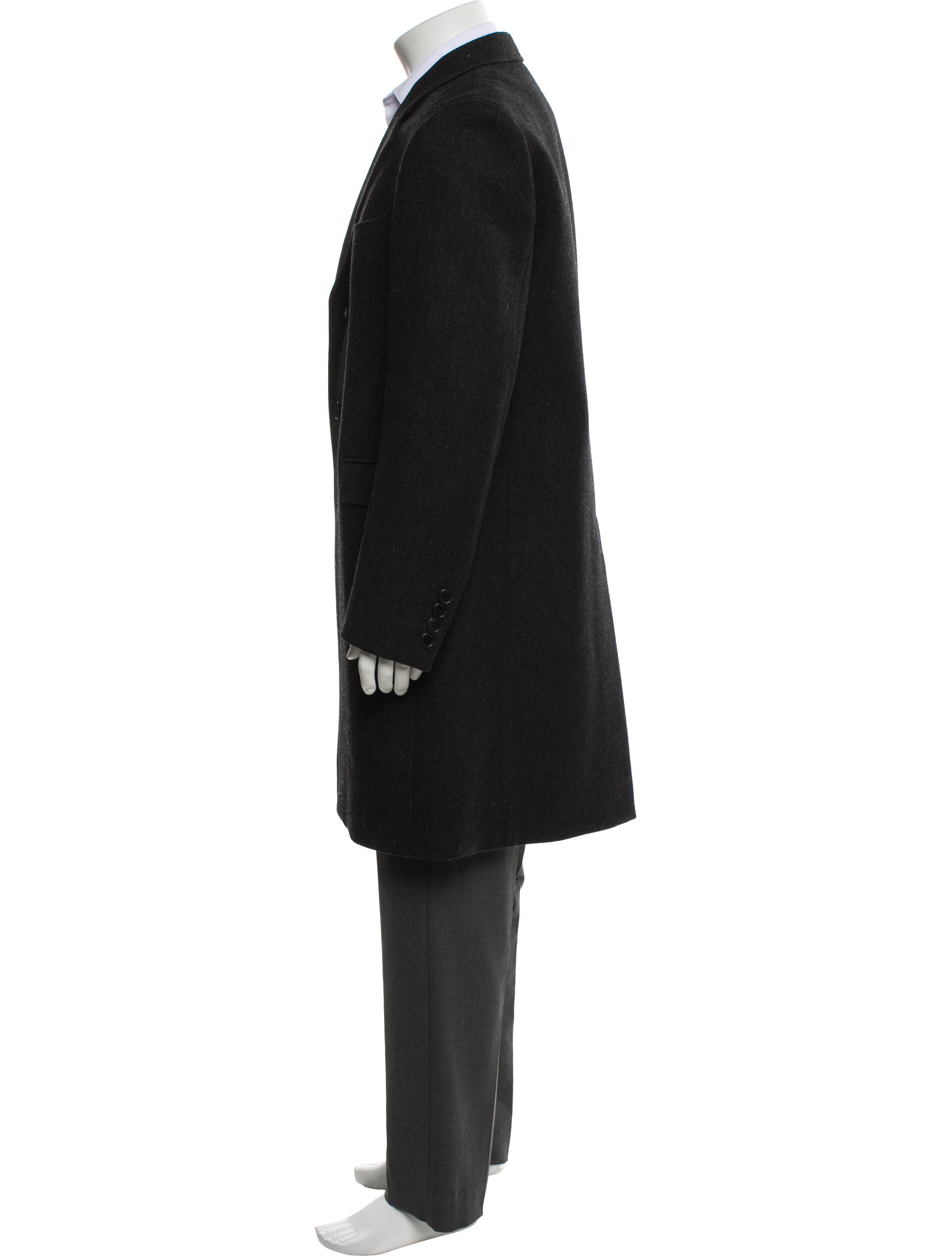 Saint Laurent 2015 Wool Overcoat