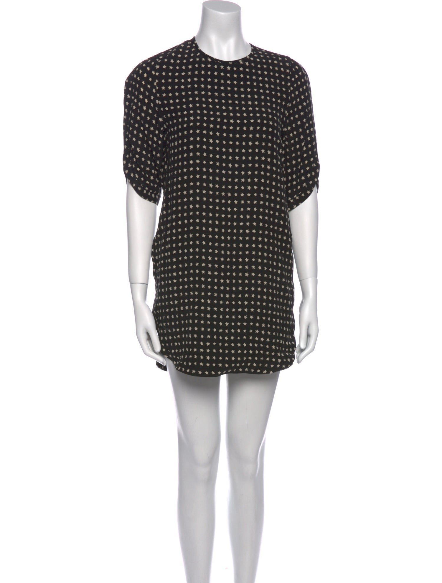 Saint Laurent Silk Mini Dress