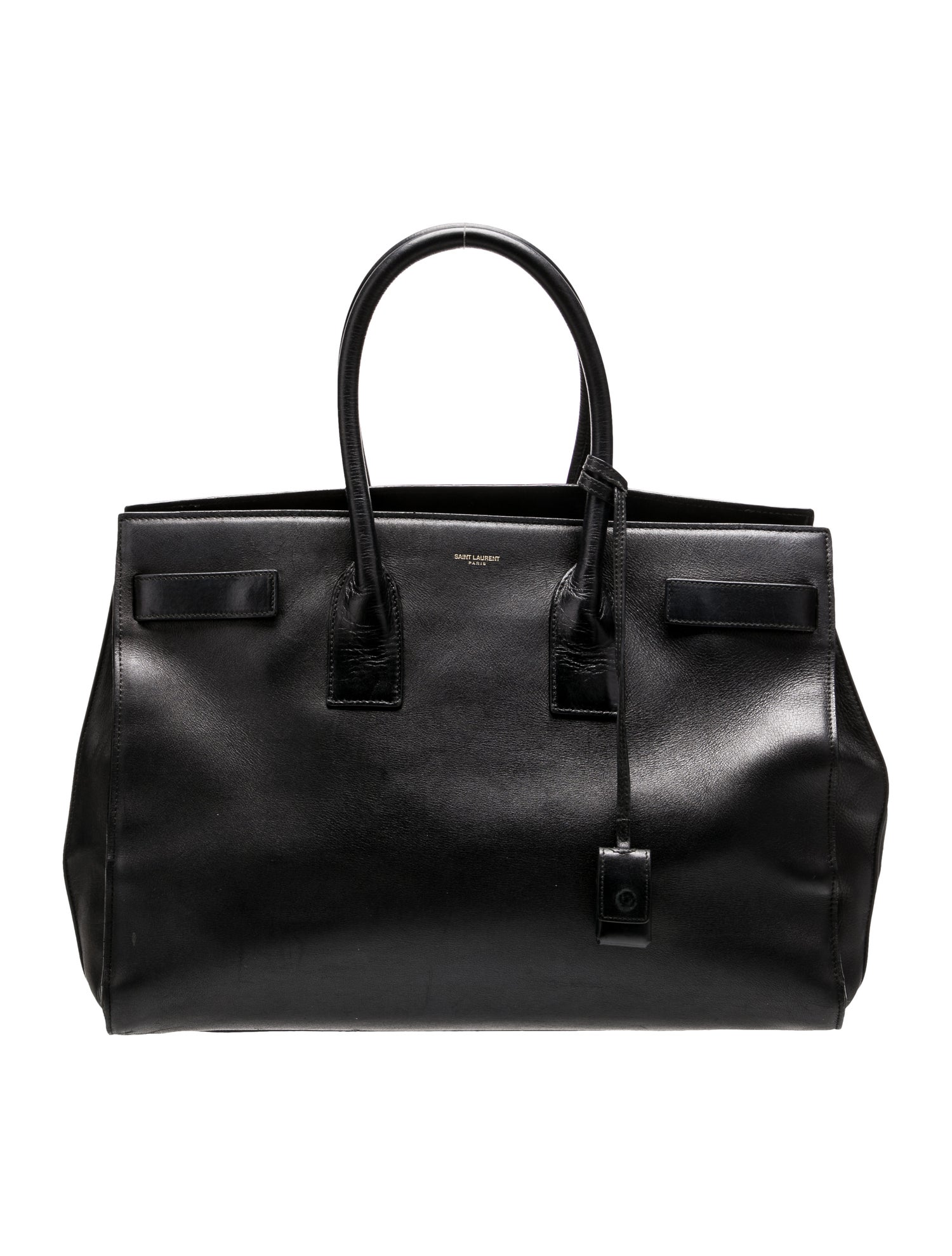 Saint Laurent Leather Sac De Jour Small
