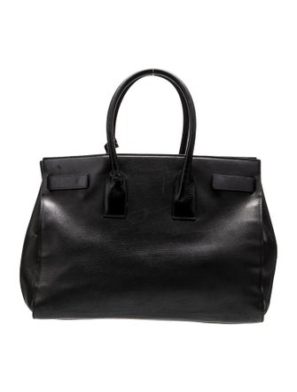 Saint Laurent Leather Sac De Jour Small