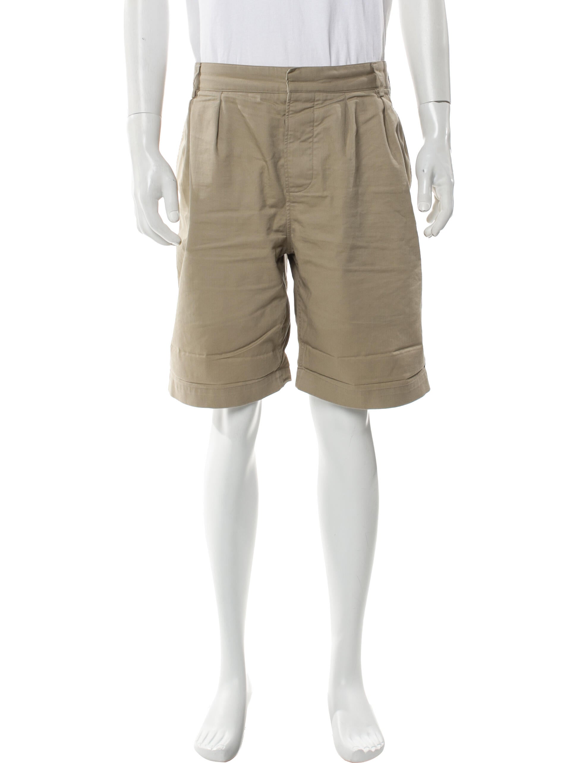 Saint Laurent 2020 Flat Front Shorts