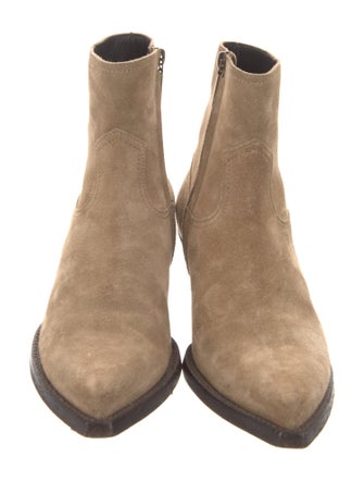 Saint Laurent Suede Boots