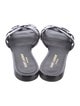 Saint Laurent Patent Leather Slides