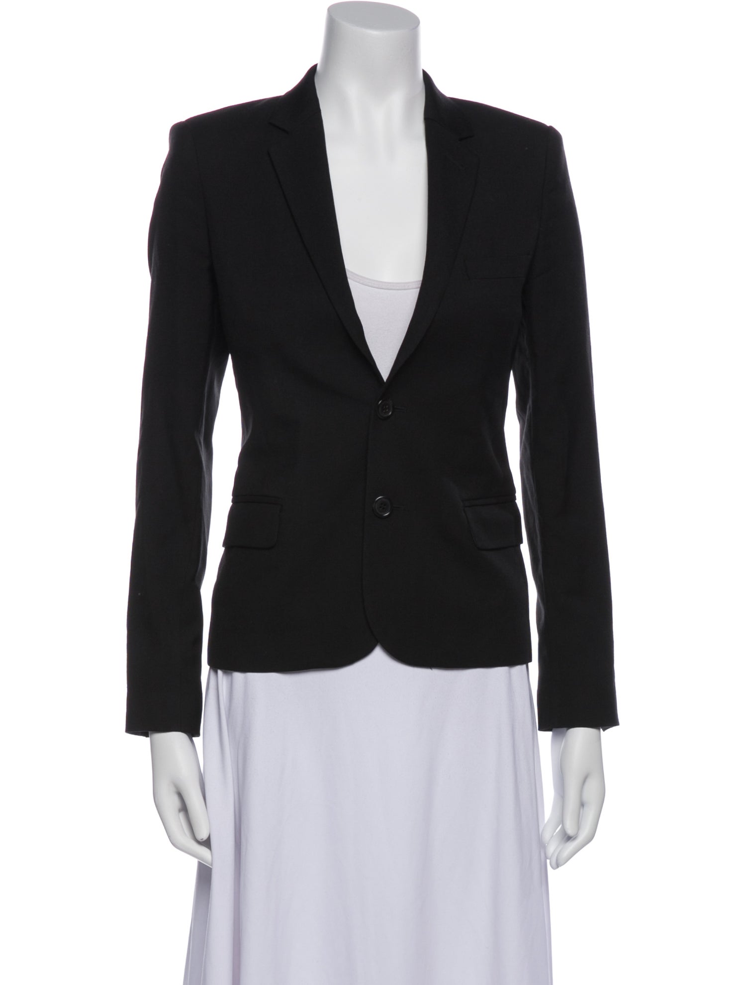 Saint Laurent Virgin Wool Blazer