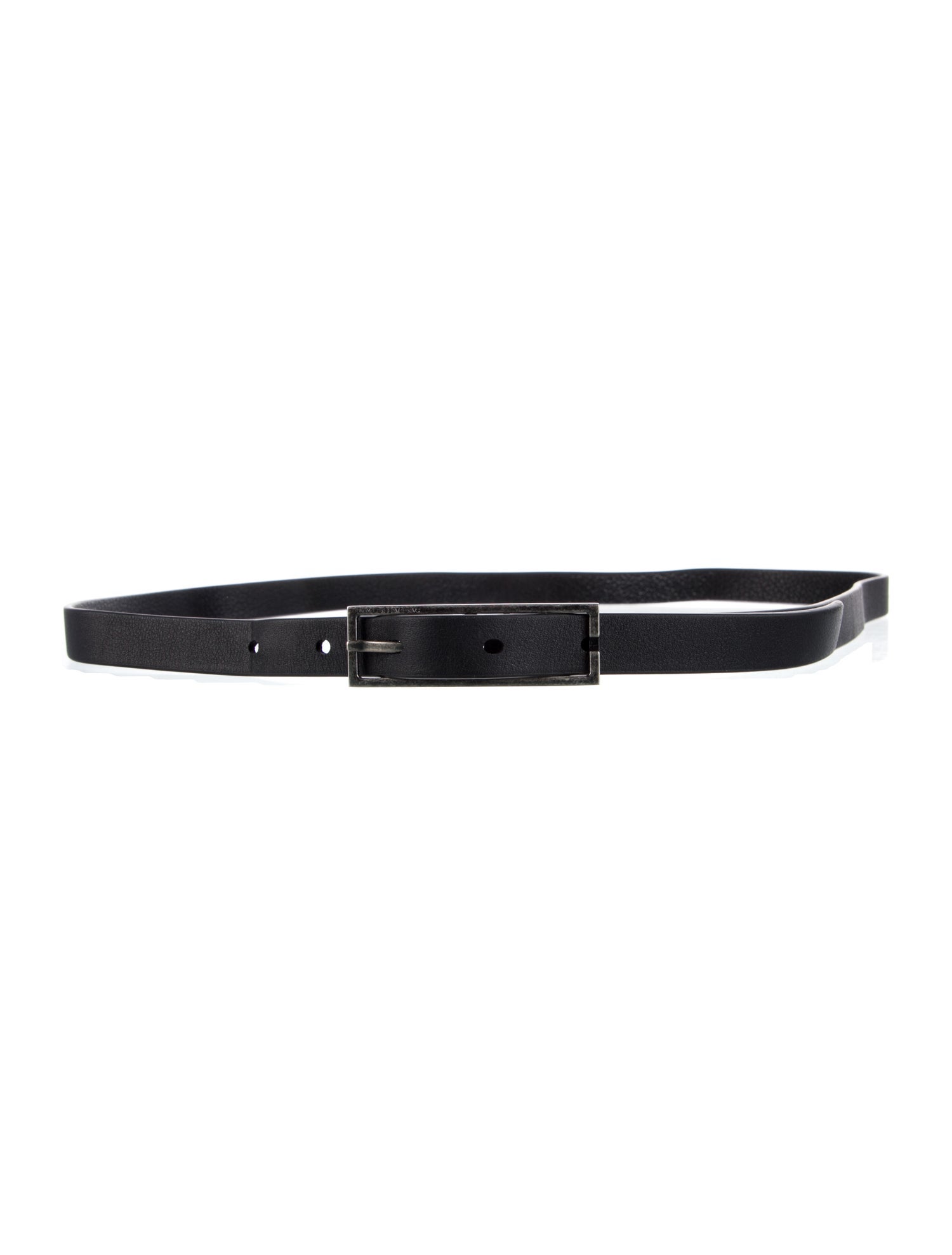 Saint Laurent Skinny Leather Waist Belt