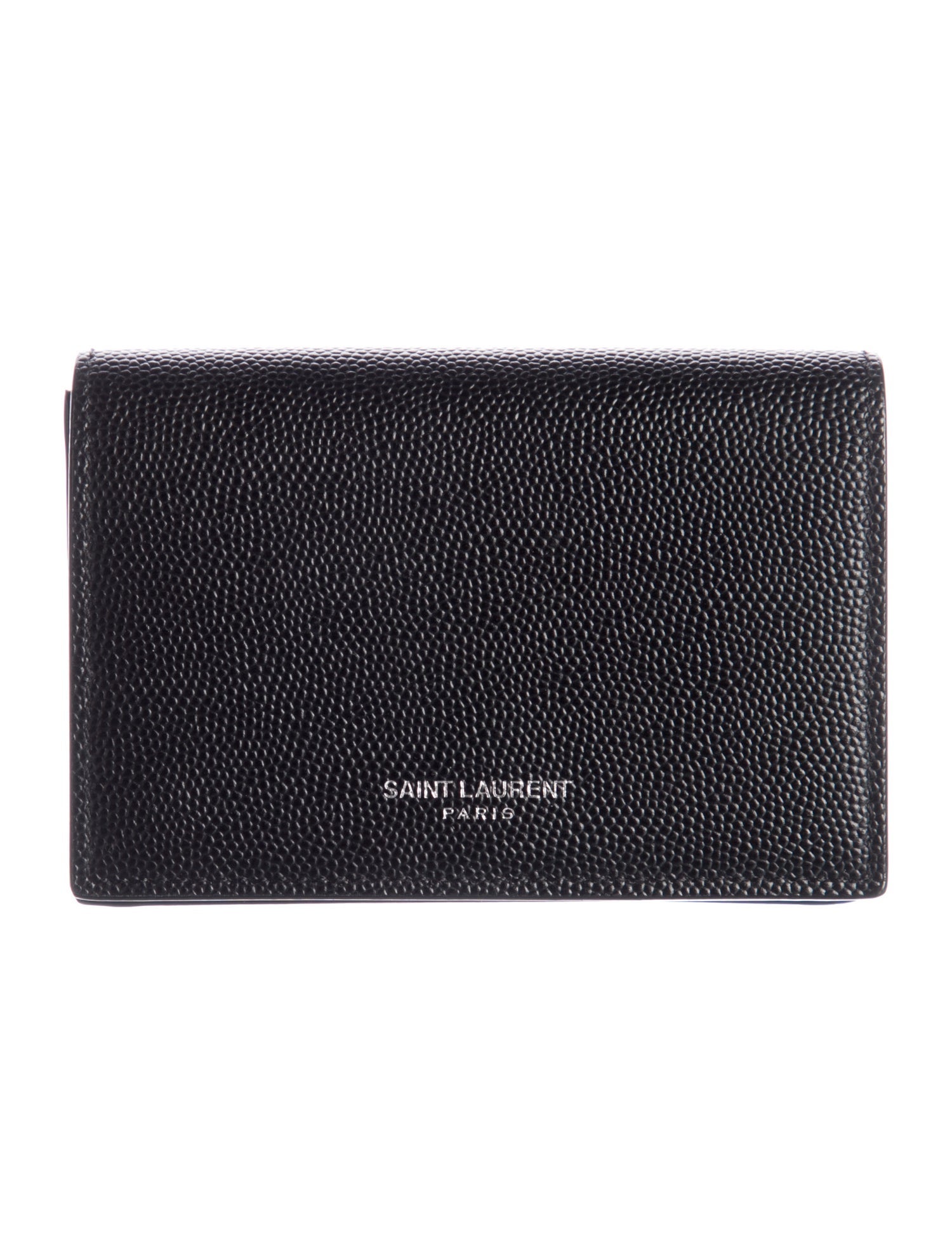 Saint Laurent Leather Card Holder