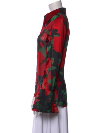 Saint Laurent 2022 Silk Blouse