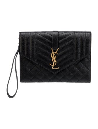 Saint Laurent Quilted Envelope