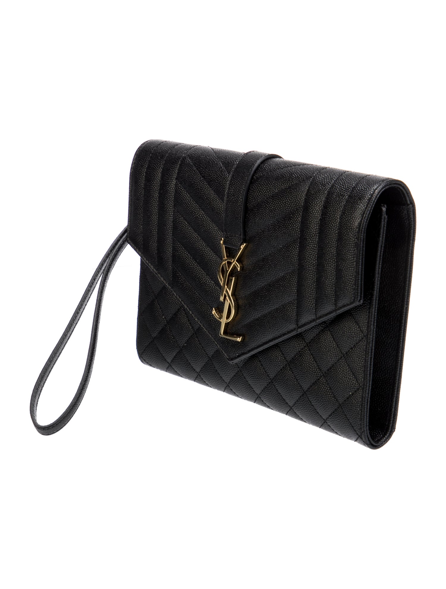 Saint Laurent Quilted Envelope