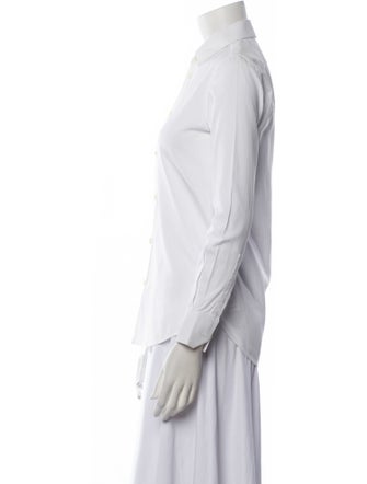 Saint Laurent 2014 Long Sleeve Button-Up Top