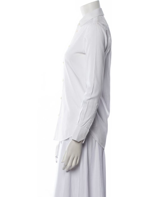 Saint Laurent 2014 Long Sleeve Button-Up Top