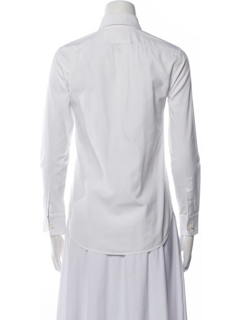 Saint Laurent 2014 Long Sleeve Button-Up Top