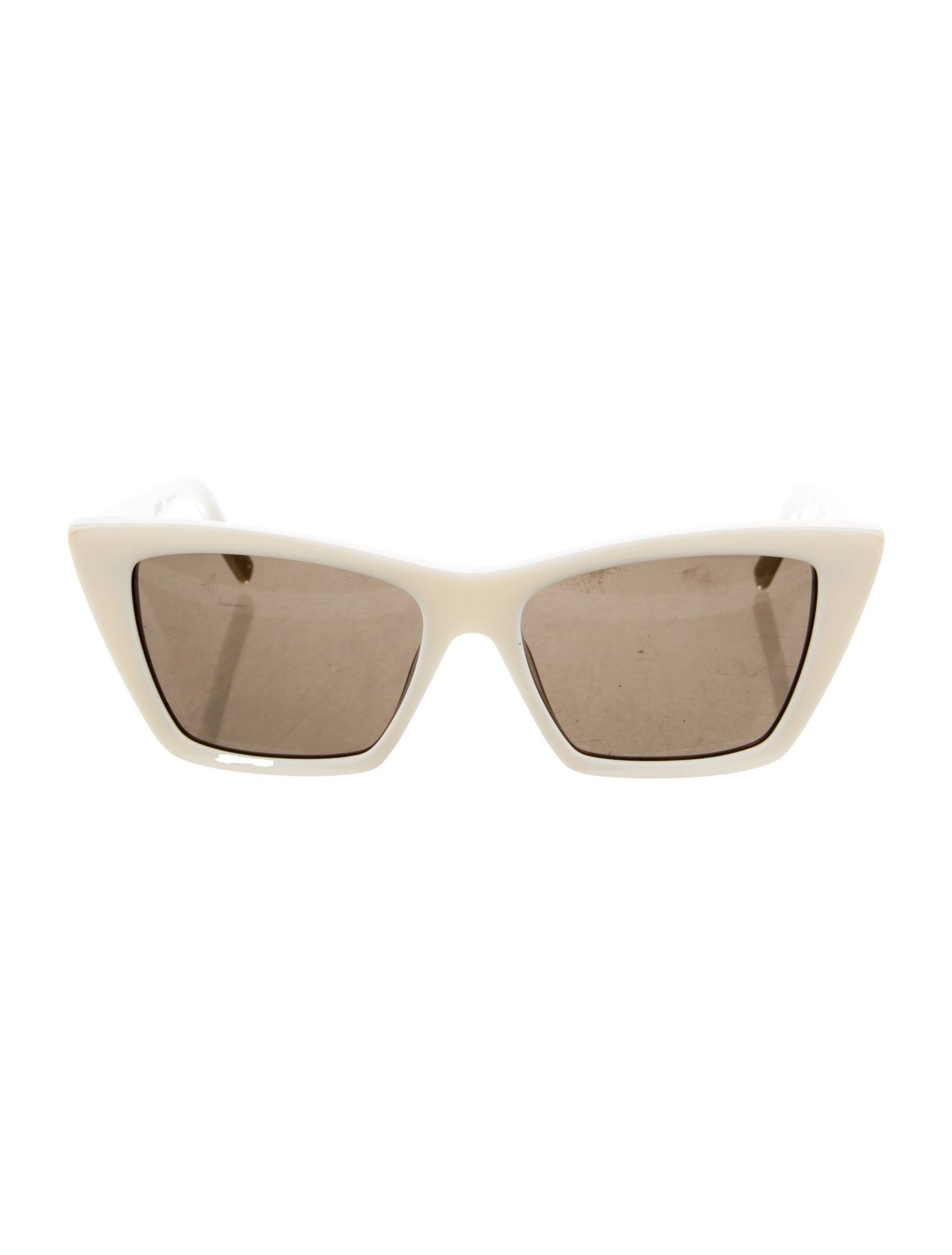 Saint Laurent Cat-Eye Mirrored Sunglasses