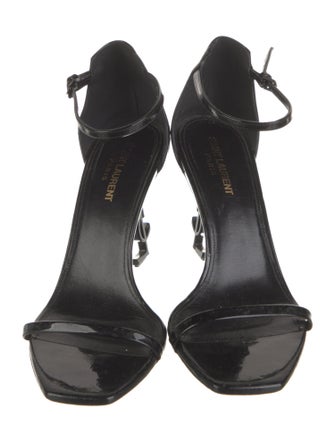 Saint Laurent Patent Leather Sandals