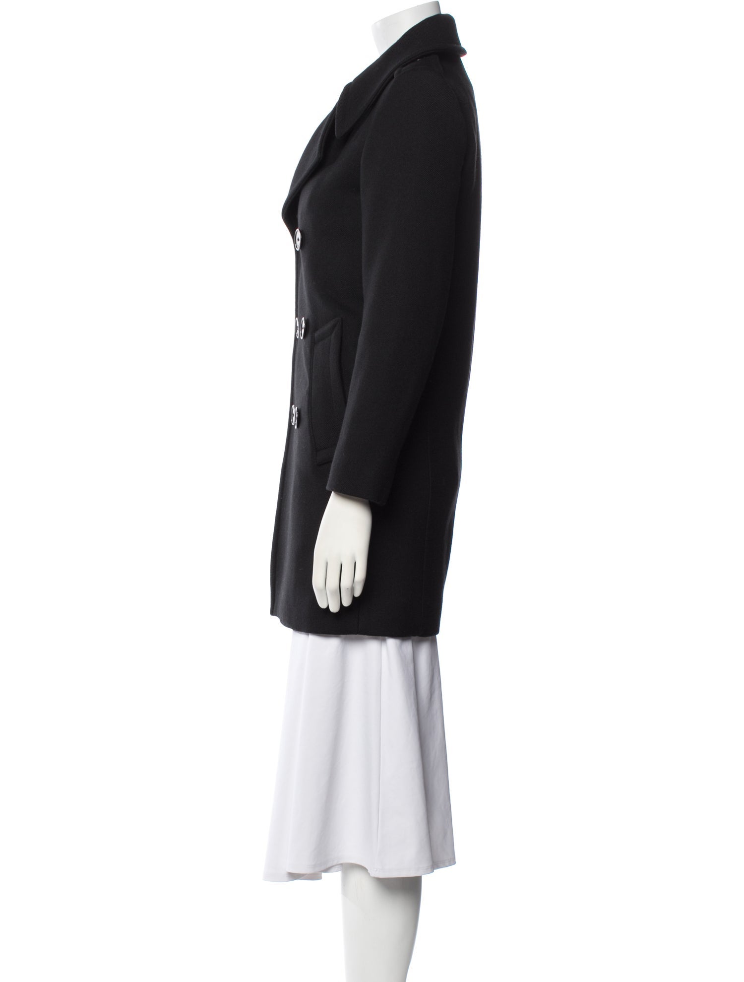 Saint Laurent 2015 Virgin Wool Peacoat