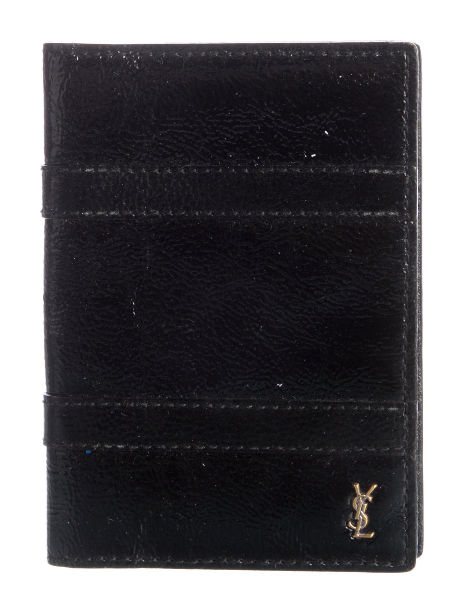 Saint Laurent Vintage Patent Leather Wallet