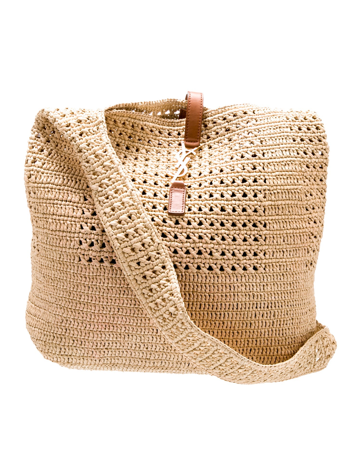 Saint Laurent Raffia Minaudière