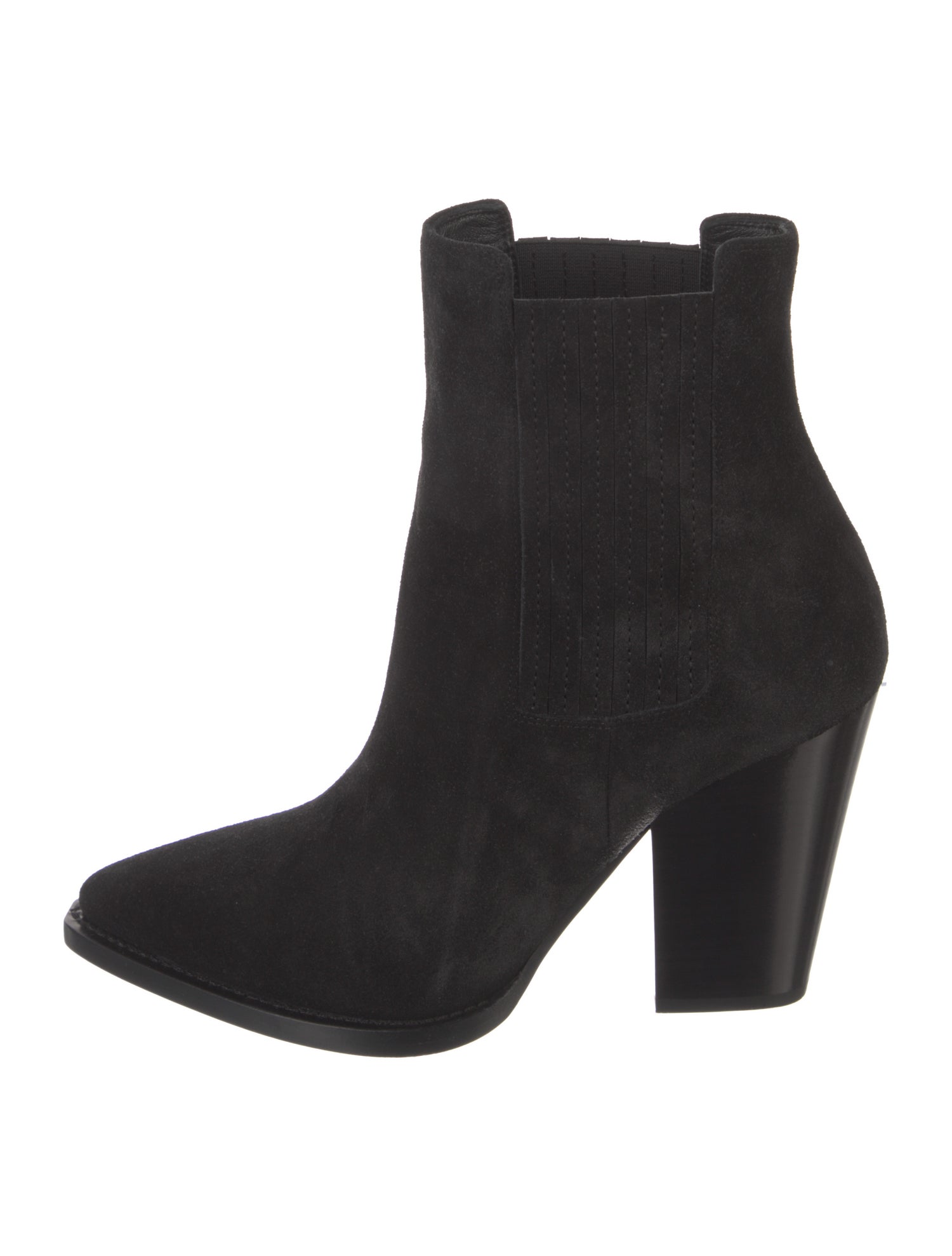 Saint Laurent Suede Chelsea Boots w/ Tags