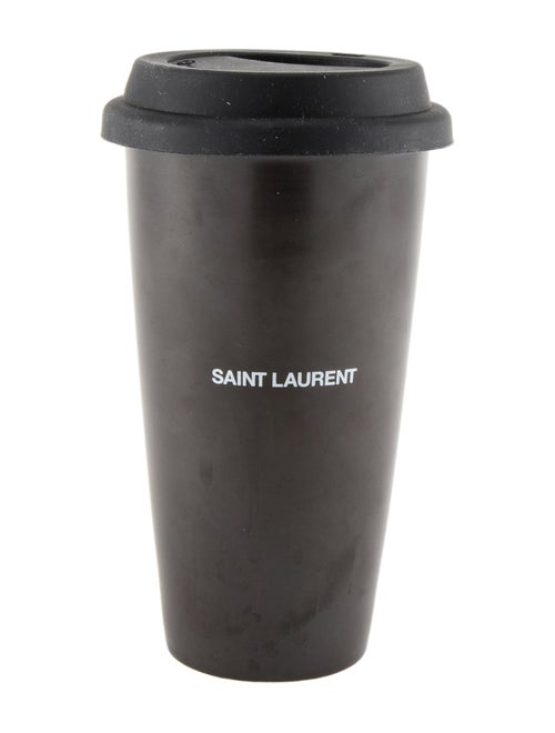 Saint Laurent Signature Ceramic Travel Cup