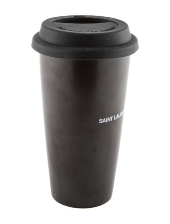 Saint Laurent Signature Ceramic Travel Cup