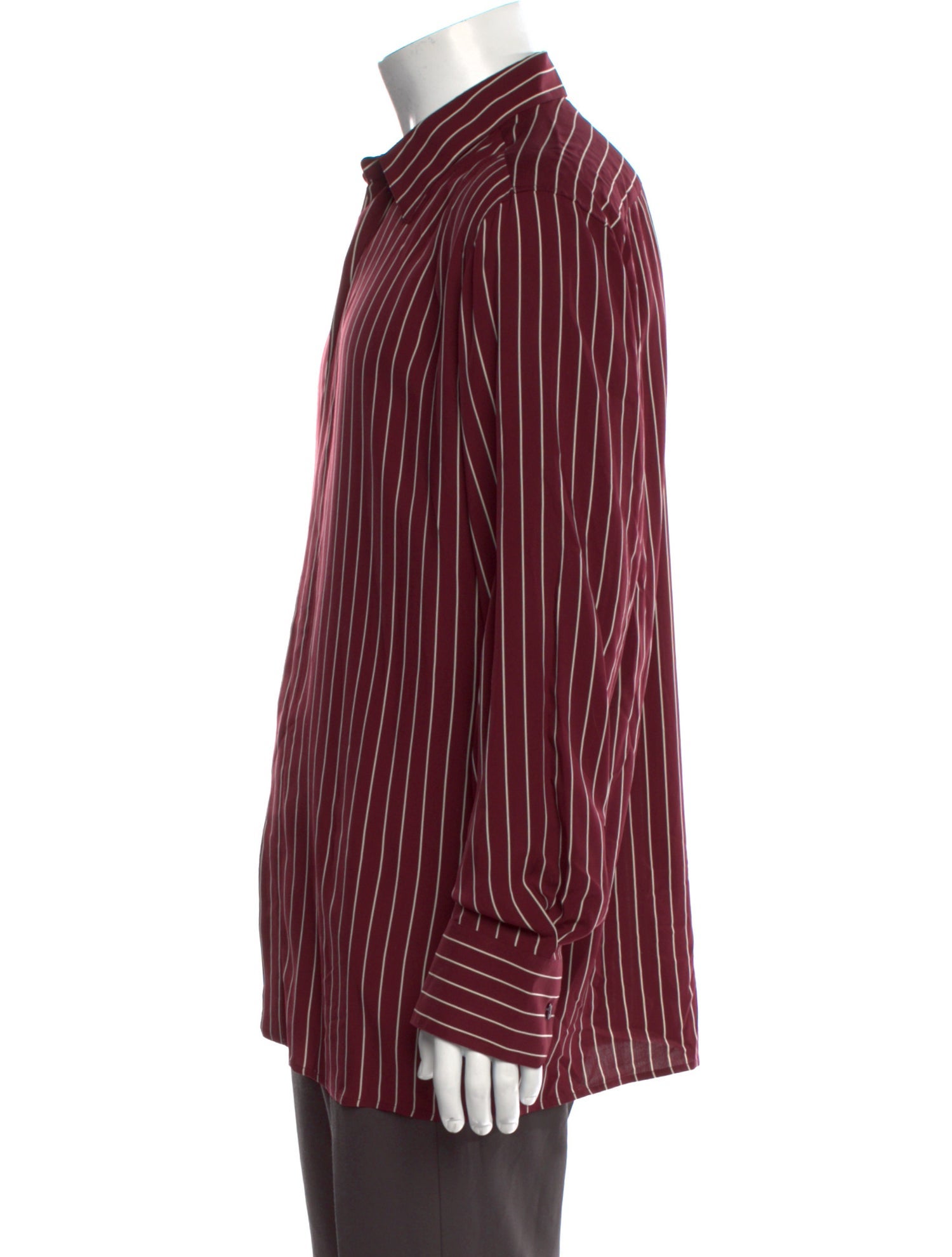 Saint Laurent 2024 Striped Shirt