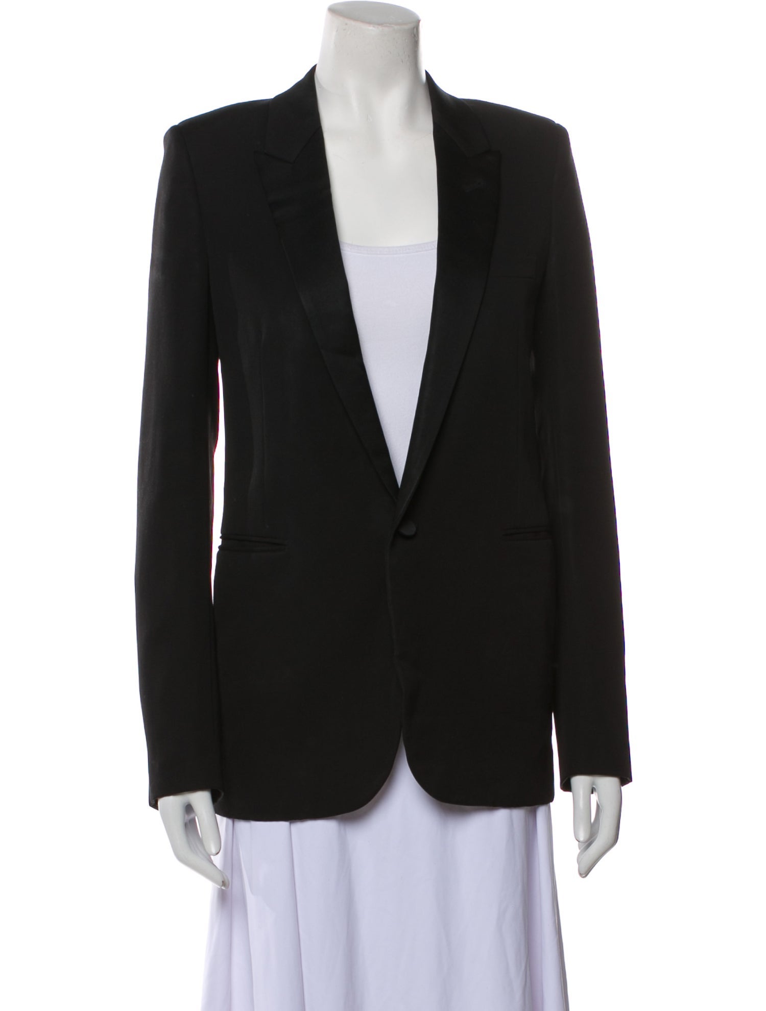 Saint Laurent Virgin Wool Blazer