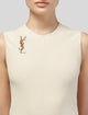 Saint Laurent Logo-Plaque Brooch Pin