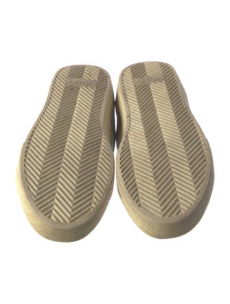 Saint Laurent Suede Graphic Print Sneakers