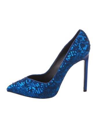 Saint Laurent Sequins Sequin Embellishments Pumps