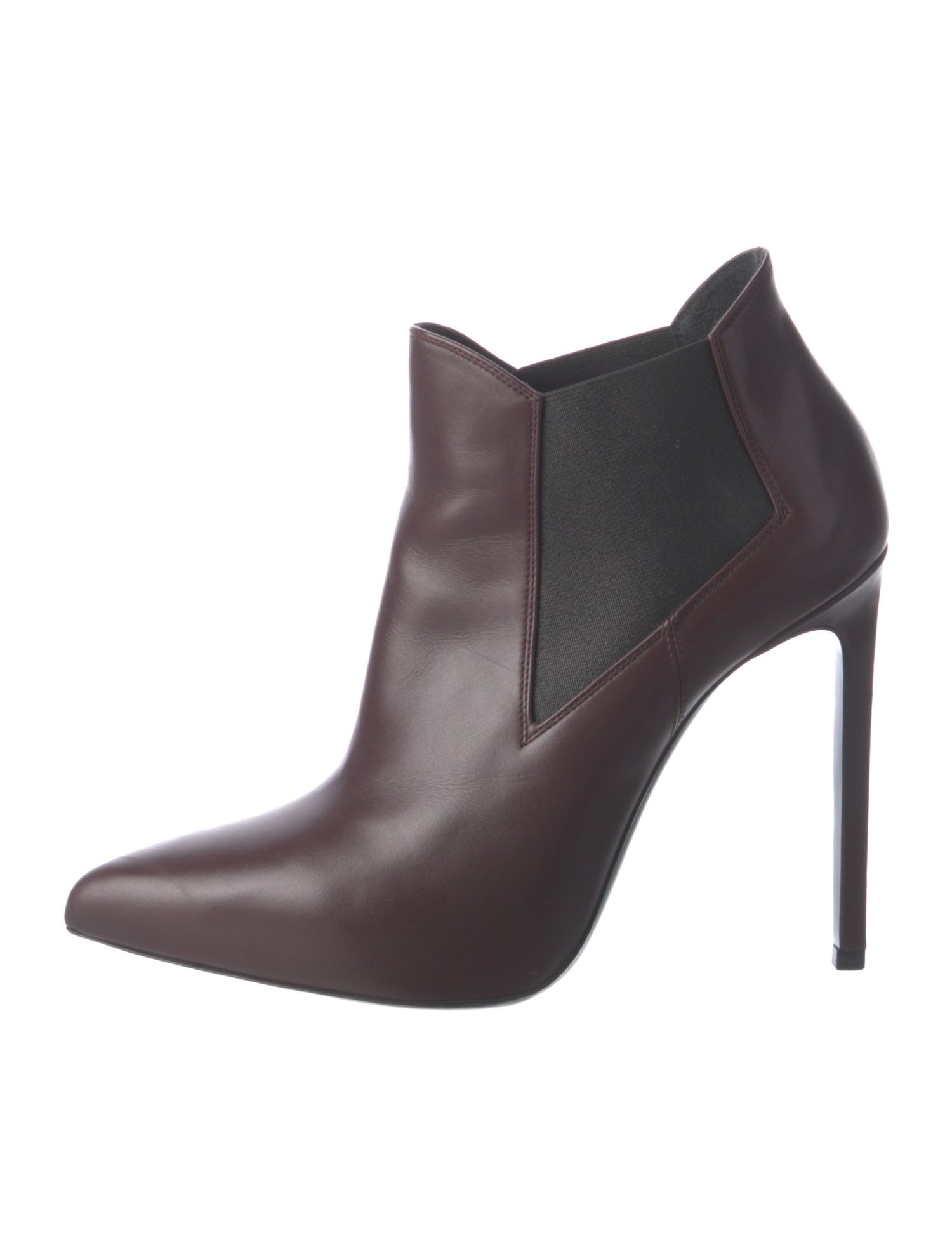 Saint Laurent Leather Chelsea Boots