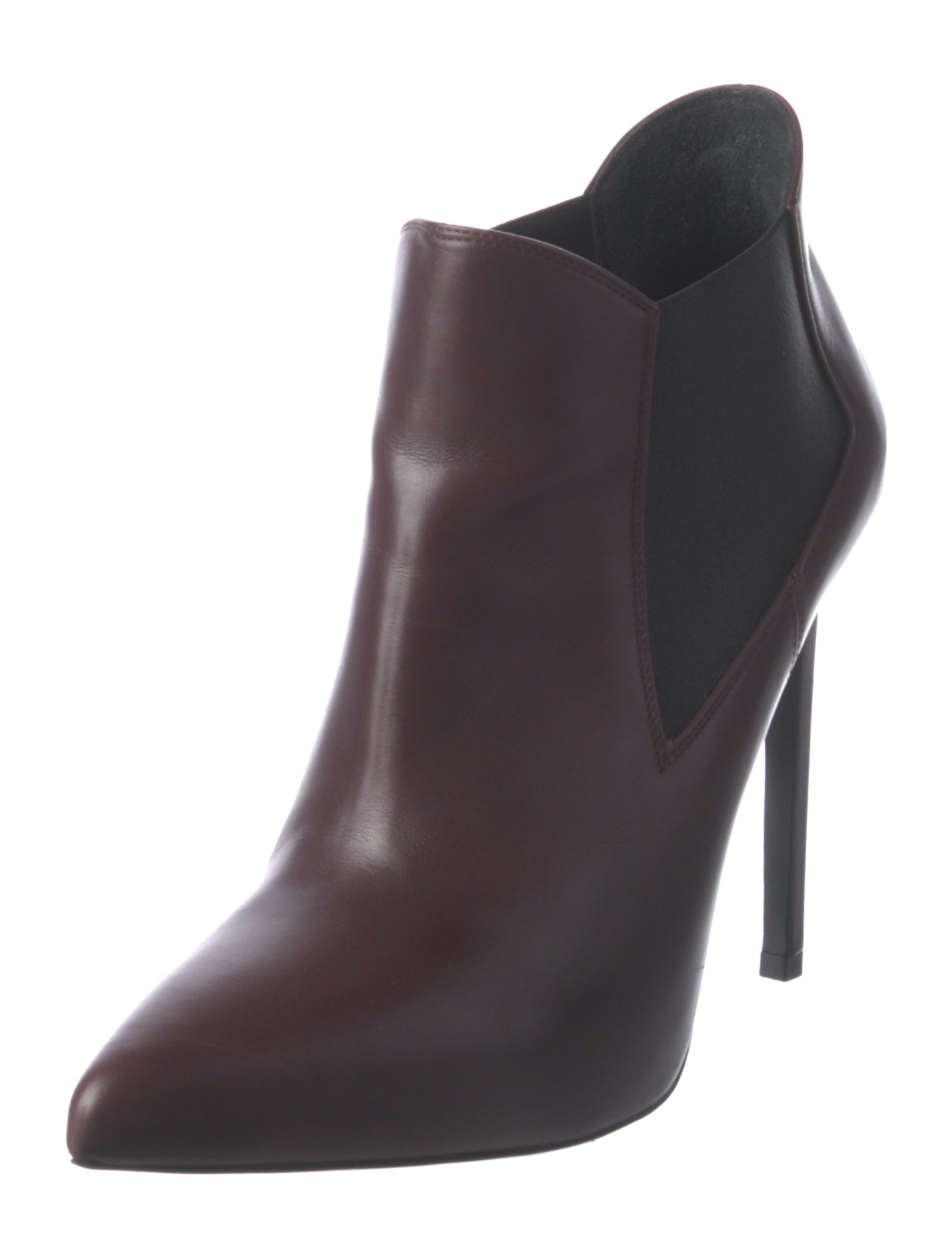 Saint Laurent Leather Chelsea Boots