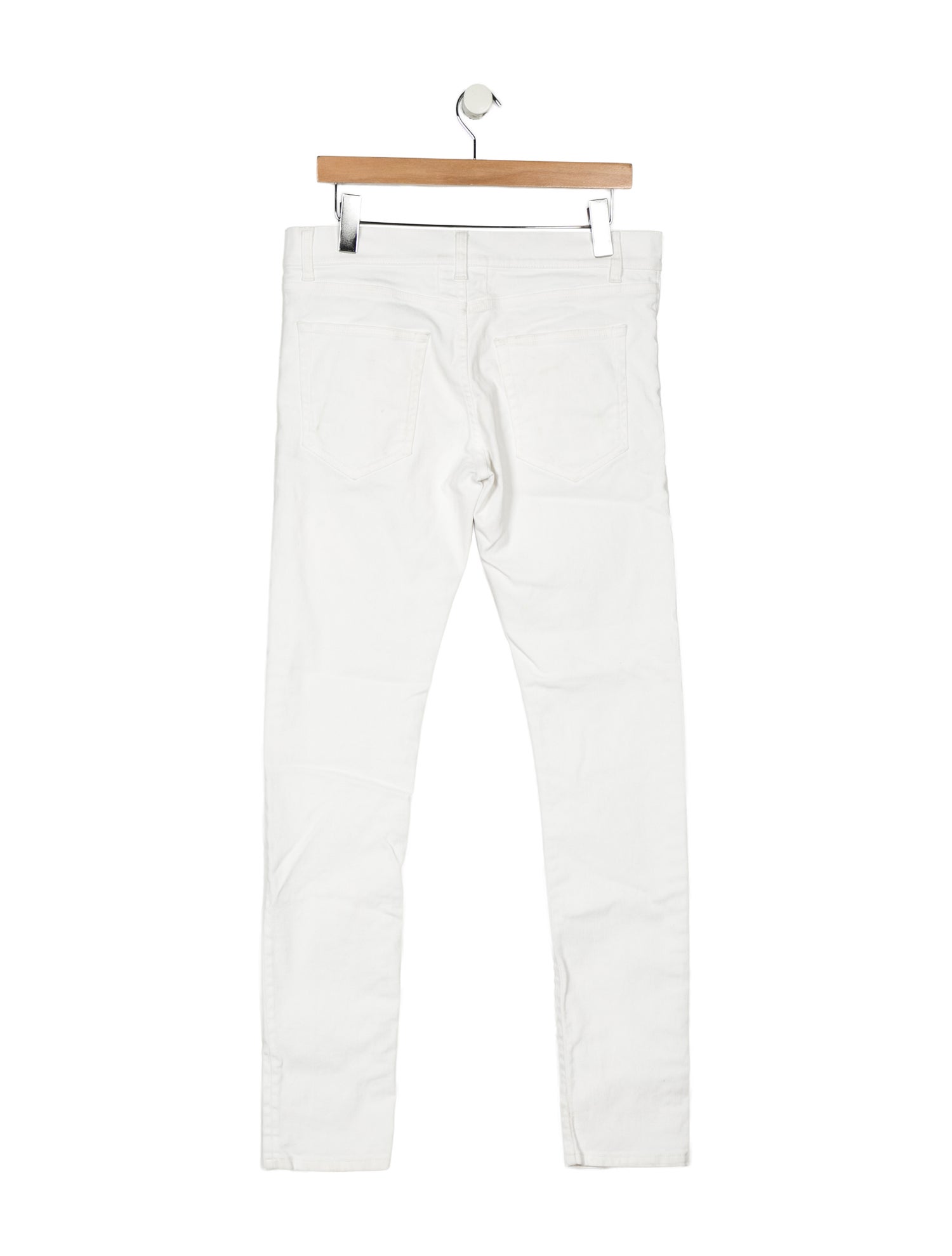 Saint Laurent Mid-Rise Skinny Leg Jeans